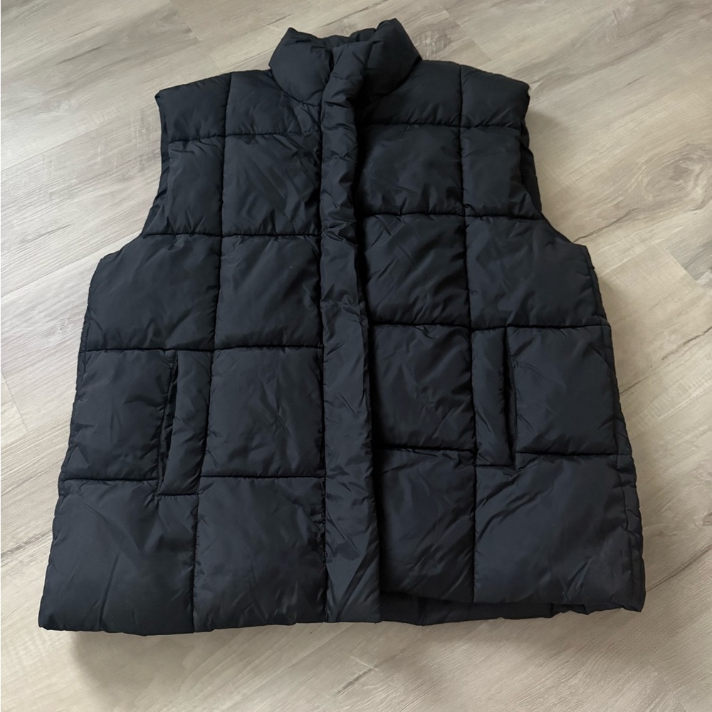 ASOS Black Puffer Vest
